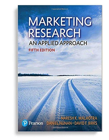 Marketing Research An Applied Approach 5th edition